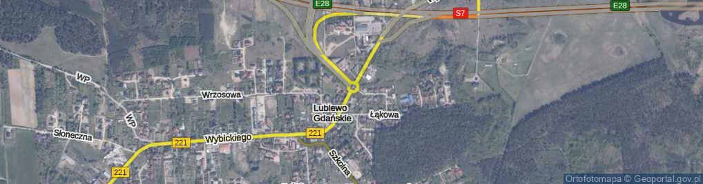 Zdjęcie satelitarne Wybickiego Józefa, gen. ul.